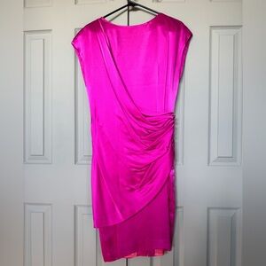 A.J. Bari Fuchsia Dress